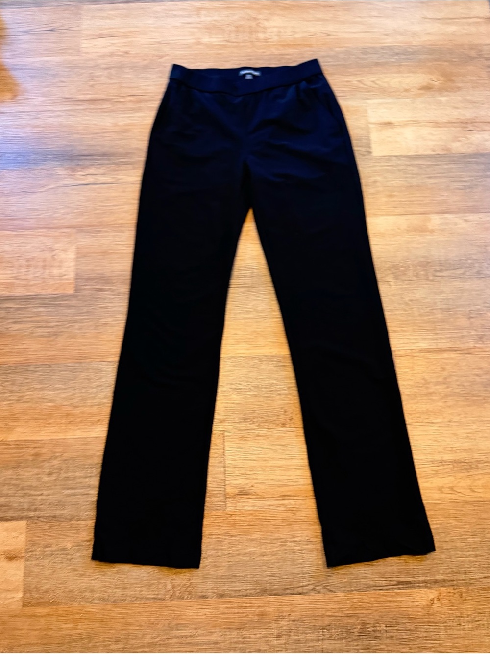 Eileen Fisher Black Wide-Leg Pants